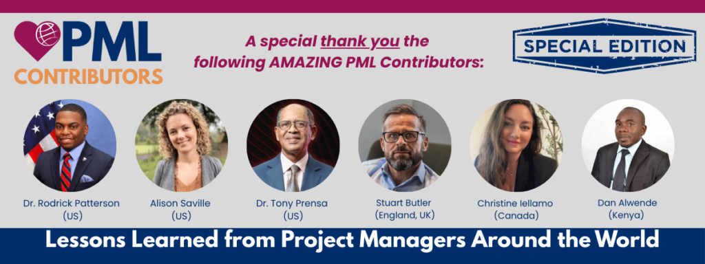 Thank you to our amazing PML Contributors